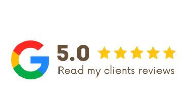 Google 5-star reviews badge for Maria Personal Shopper
